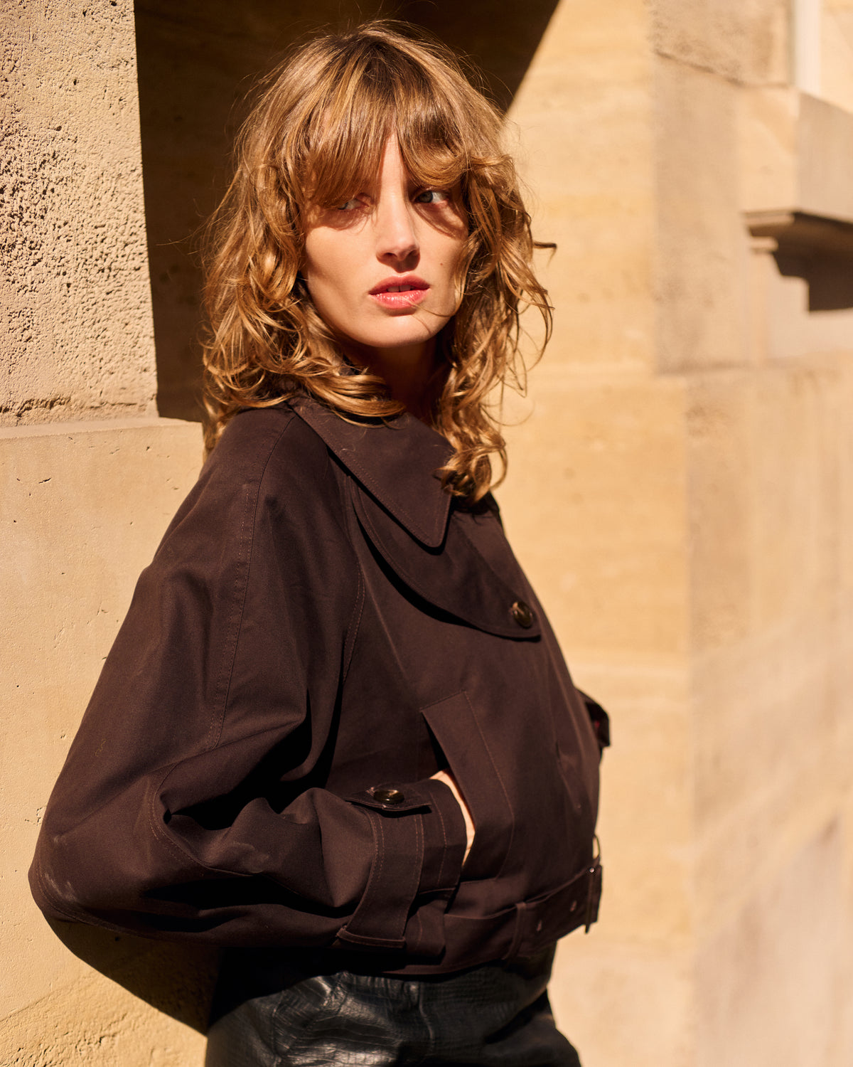 Watteau Jacket - Coal