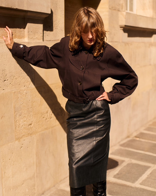 Watteau Jacket - Coal - Image 1