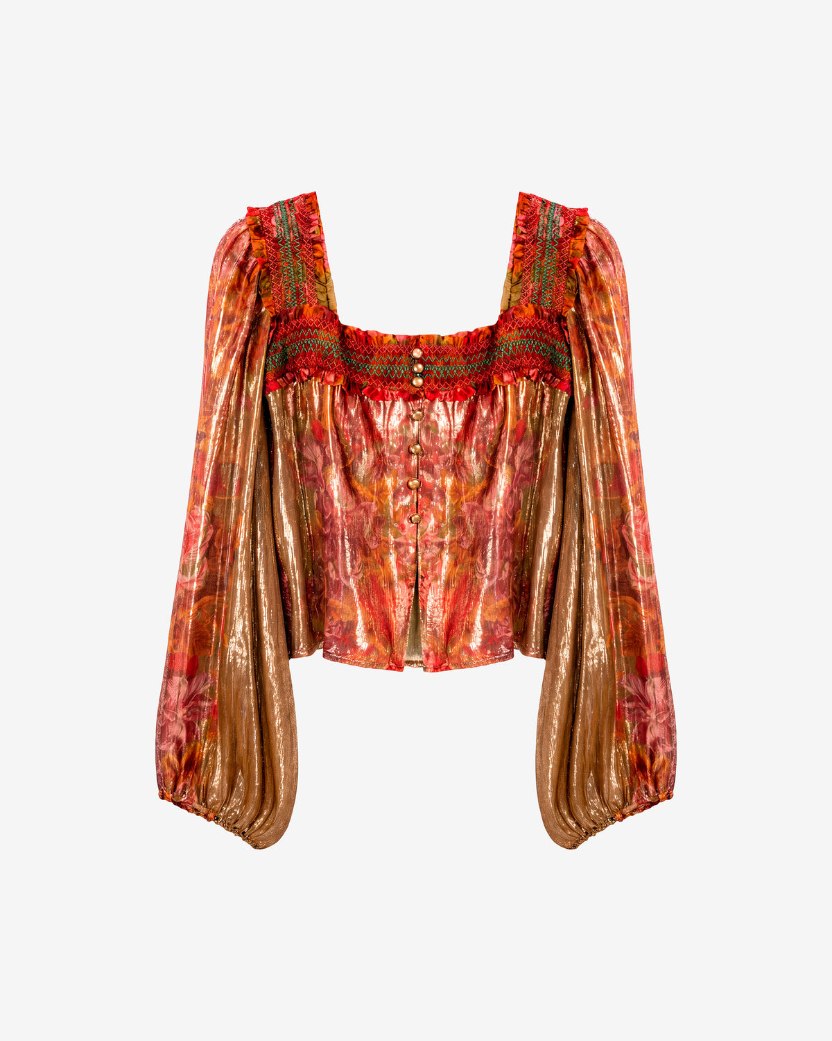 Blouse Wiwi - Rouge - Image 8