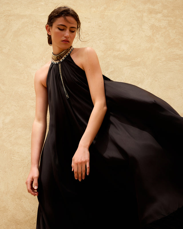 Yanis Dress - Black - Image 3