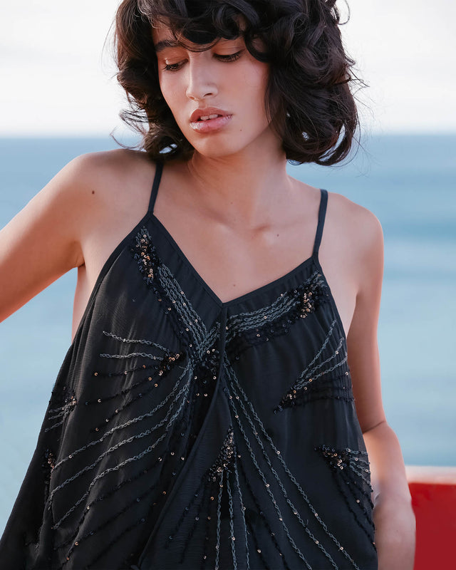 Alba Top - Black - Image 2