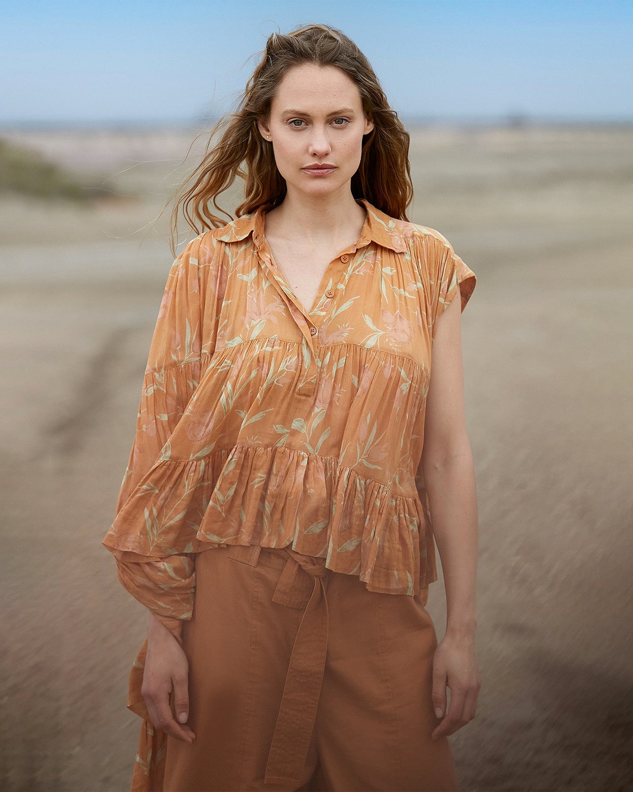 Blouse Daisy  Ocre | Mes Demoiselles Paris - Image 2