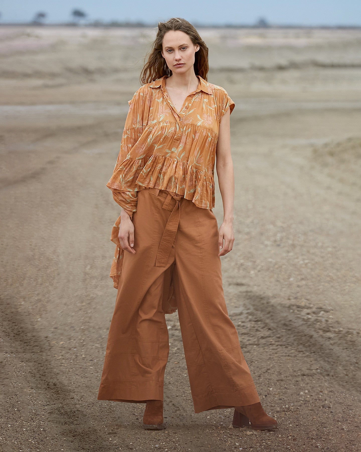 Blouse Daisy  Ocre | Mes Demoiselles Paris