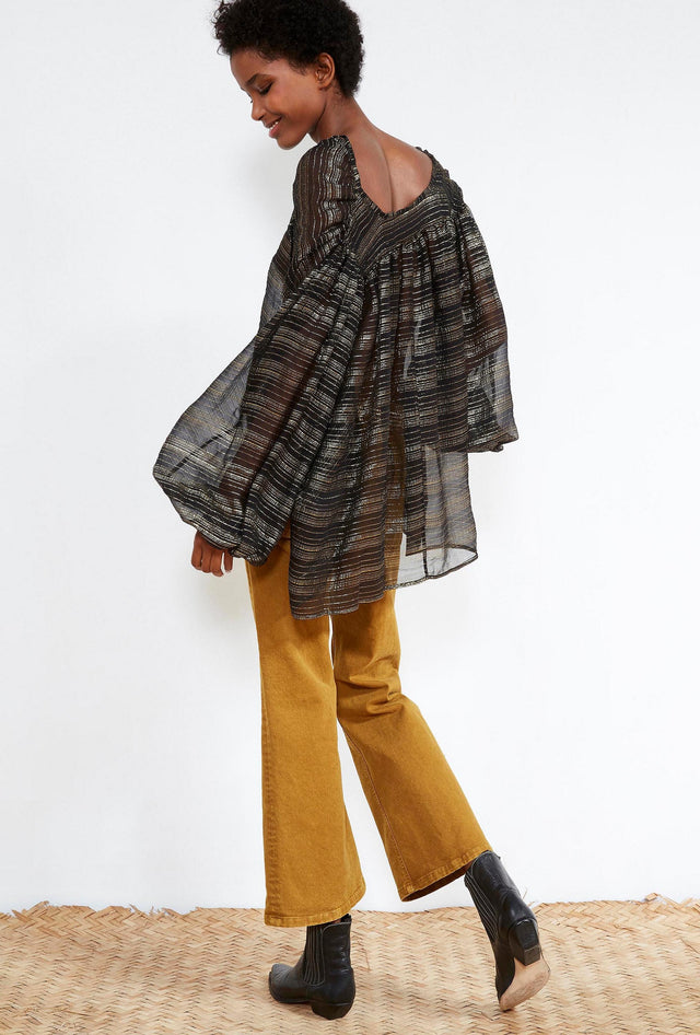 Blouse Esteban  Noir | Mes Demoiselles Paris - Image 3