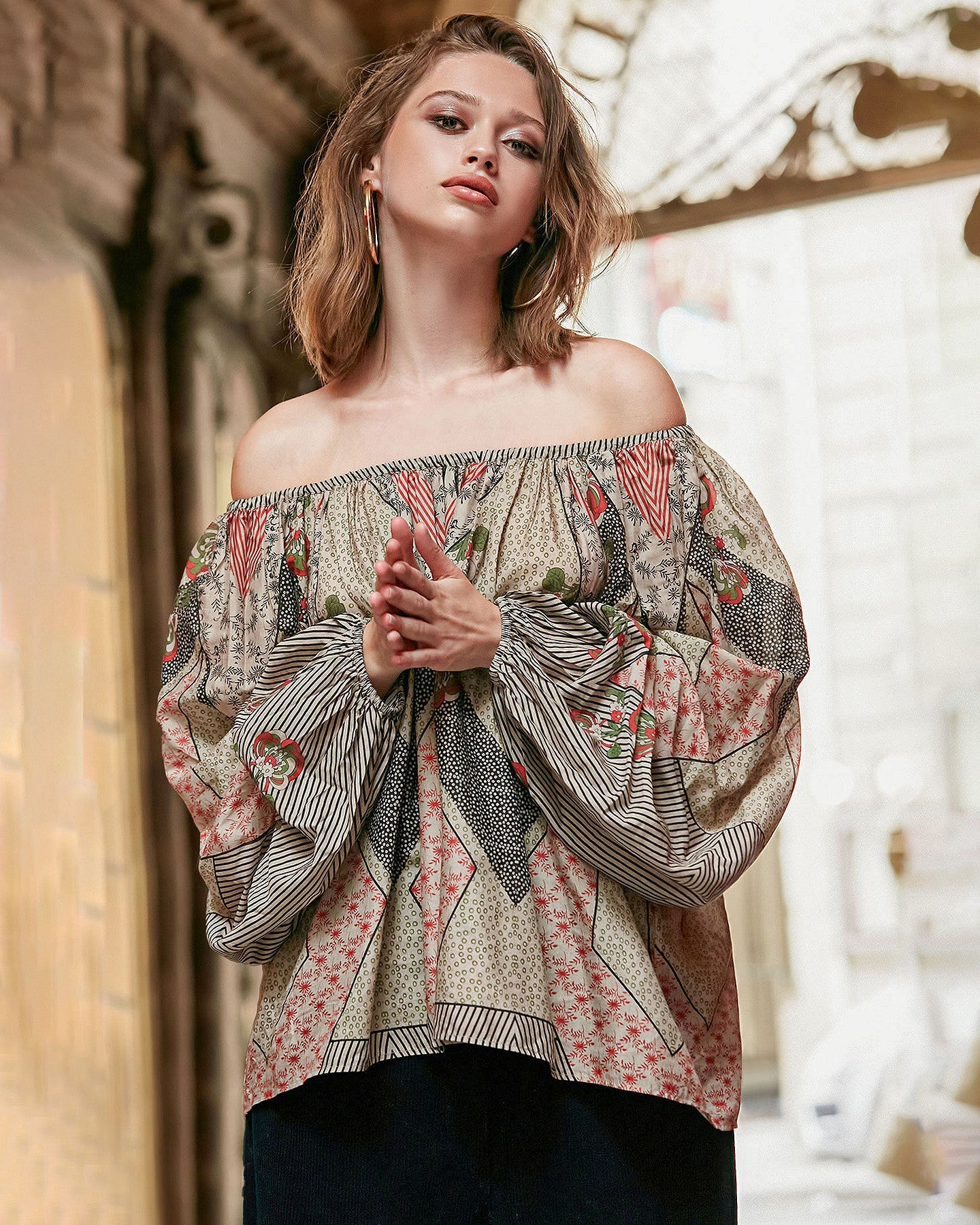 Blouse Icosandre  Multicolore | Mes Demoiselles Paris