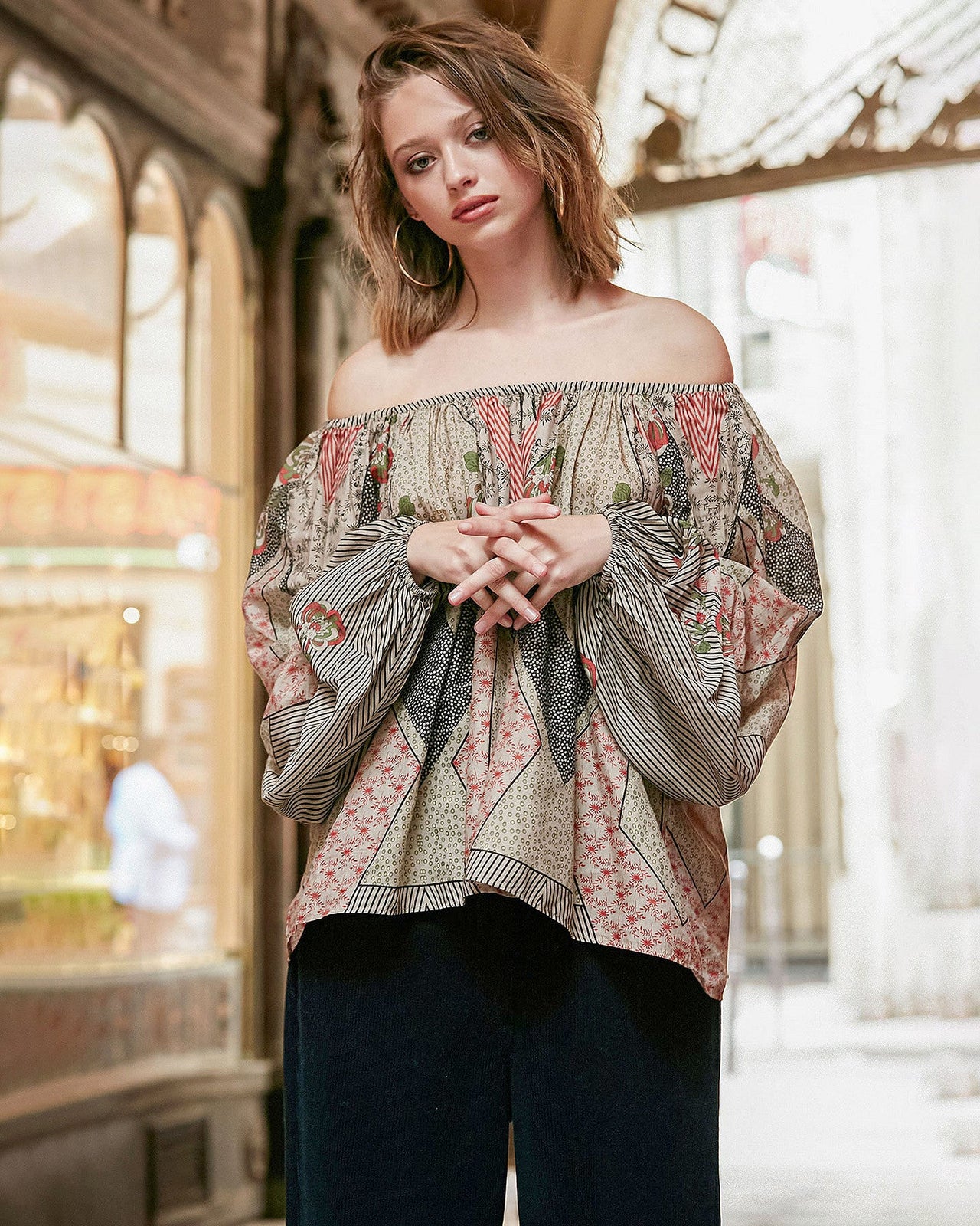 Blouse Icosandre  Multicolore | Mes Demoiselles Paris - Image 2