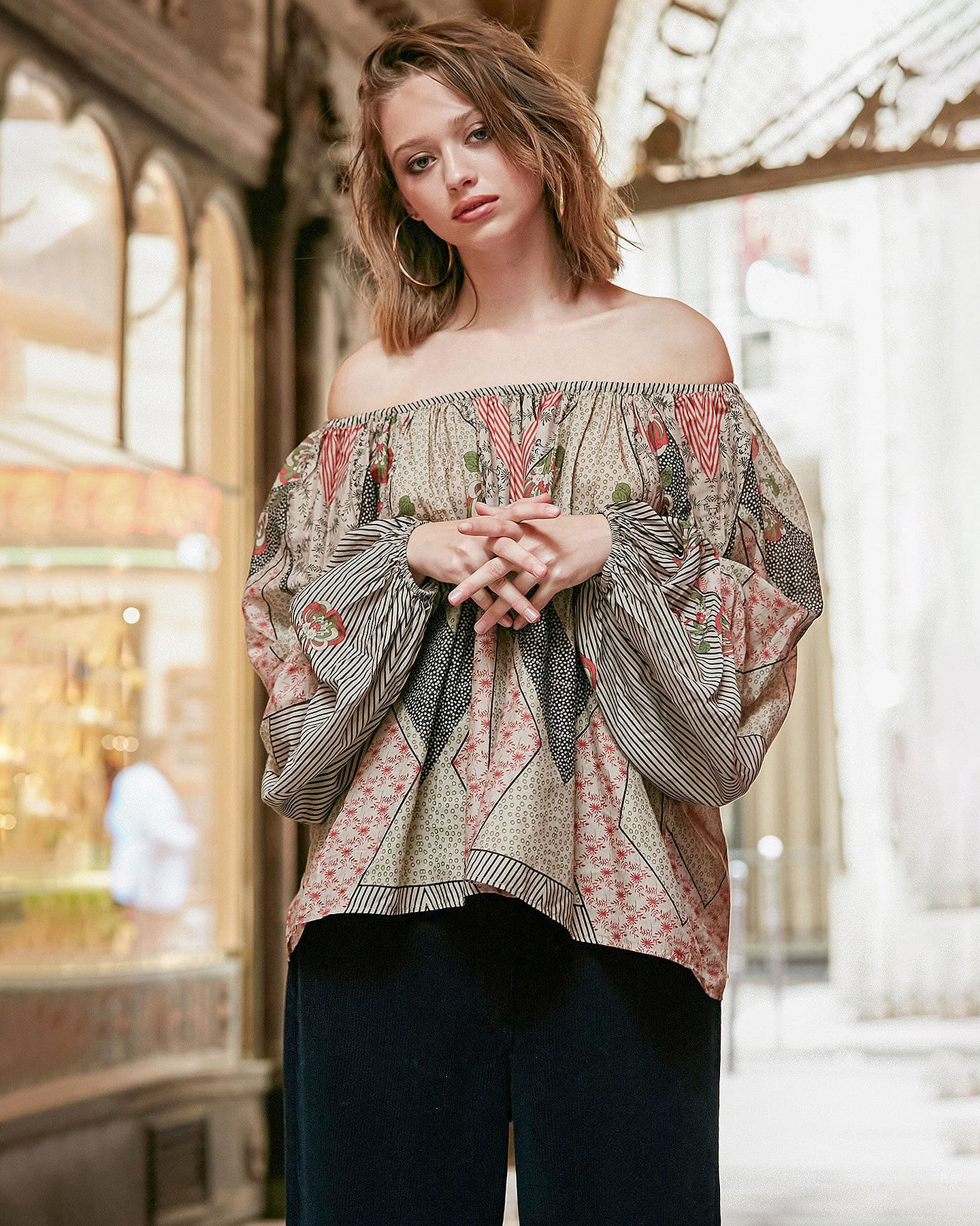 Blouse Icosandre  Multicolore | Mes Demoiselles Paris