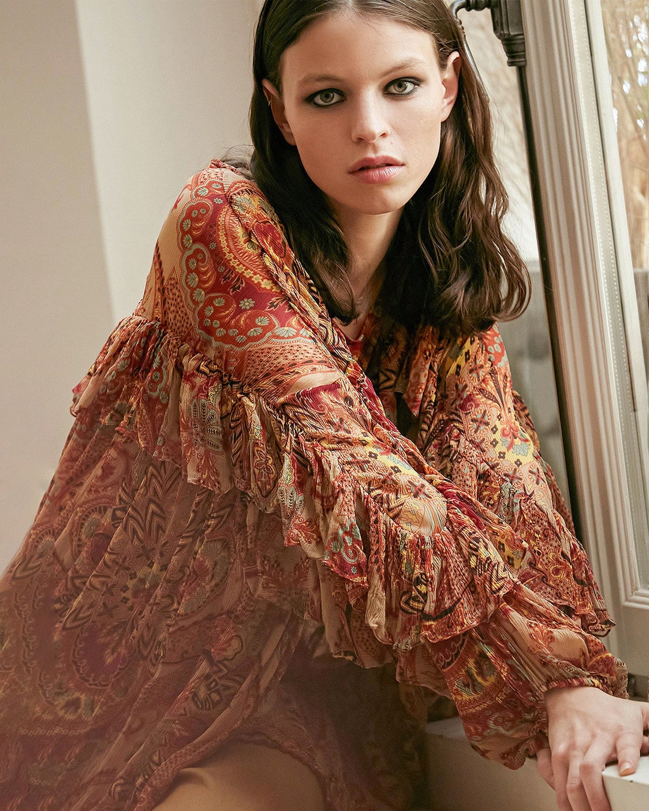 Blouse Latifah  Imprimé fleuri | Mes Demoiselles Paris - Image 6