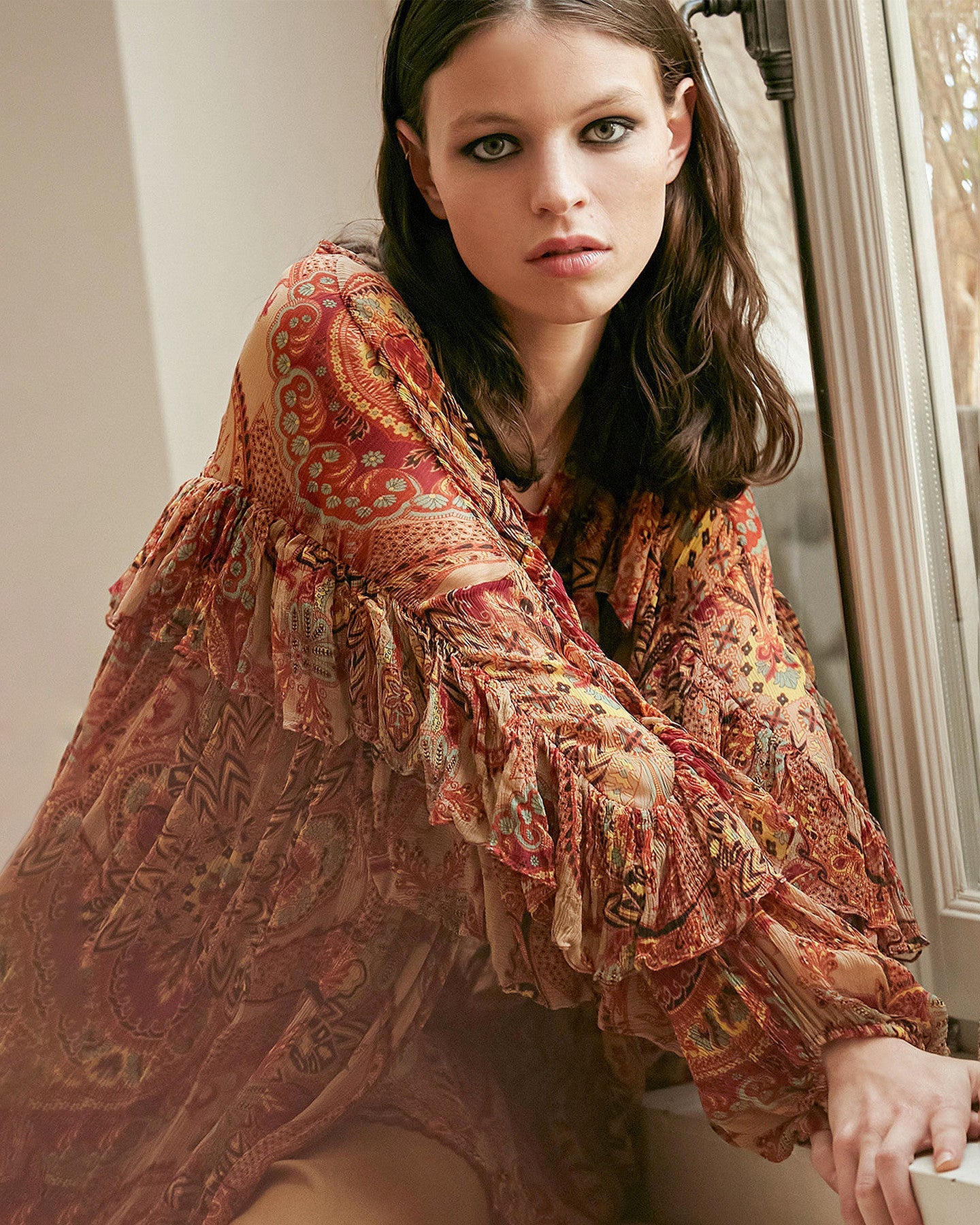 Blouse Latifah  Imprimé fleuri | Mes Demoiselles Paris