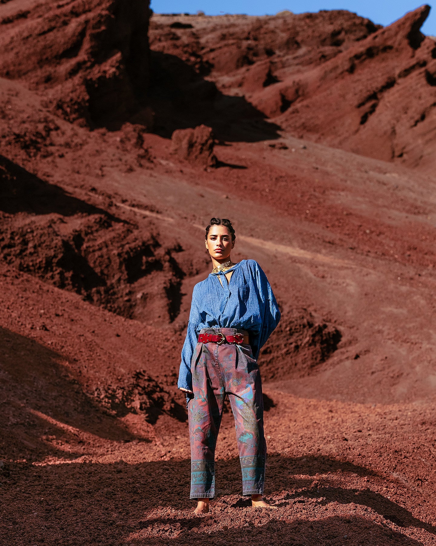 Blouse Nua  Bleu | Mes Demoiselles Paris