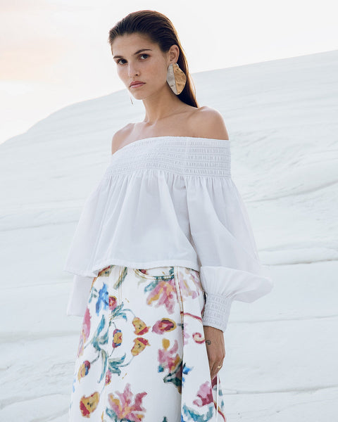 Pyrite White Blouse | Mes Demoiselles – Mes Demoiselles Paris