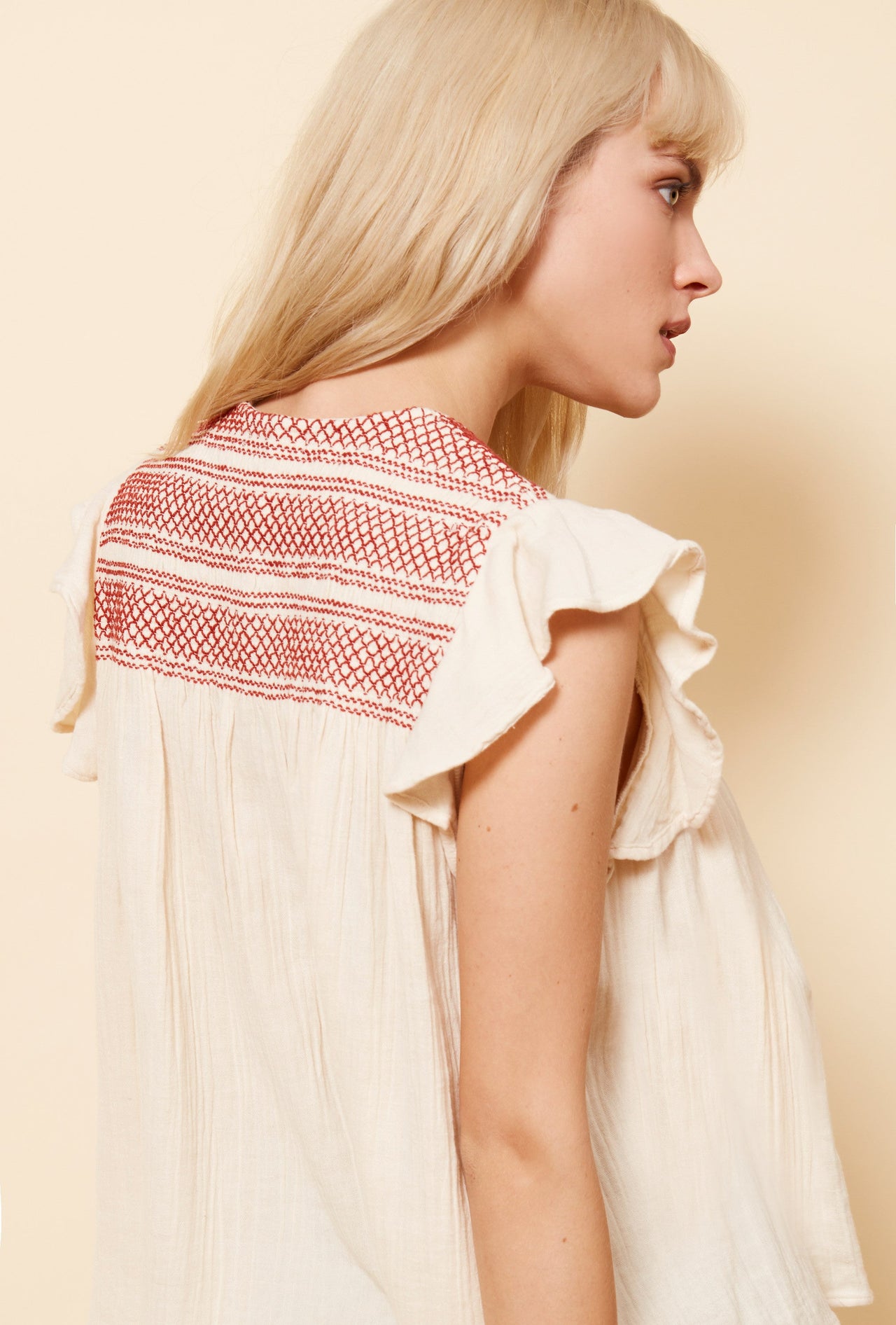 Blouse Trissotin  Ecru | Mes Demoiselles Paris - Image 2