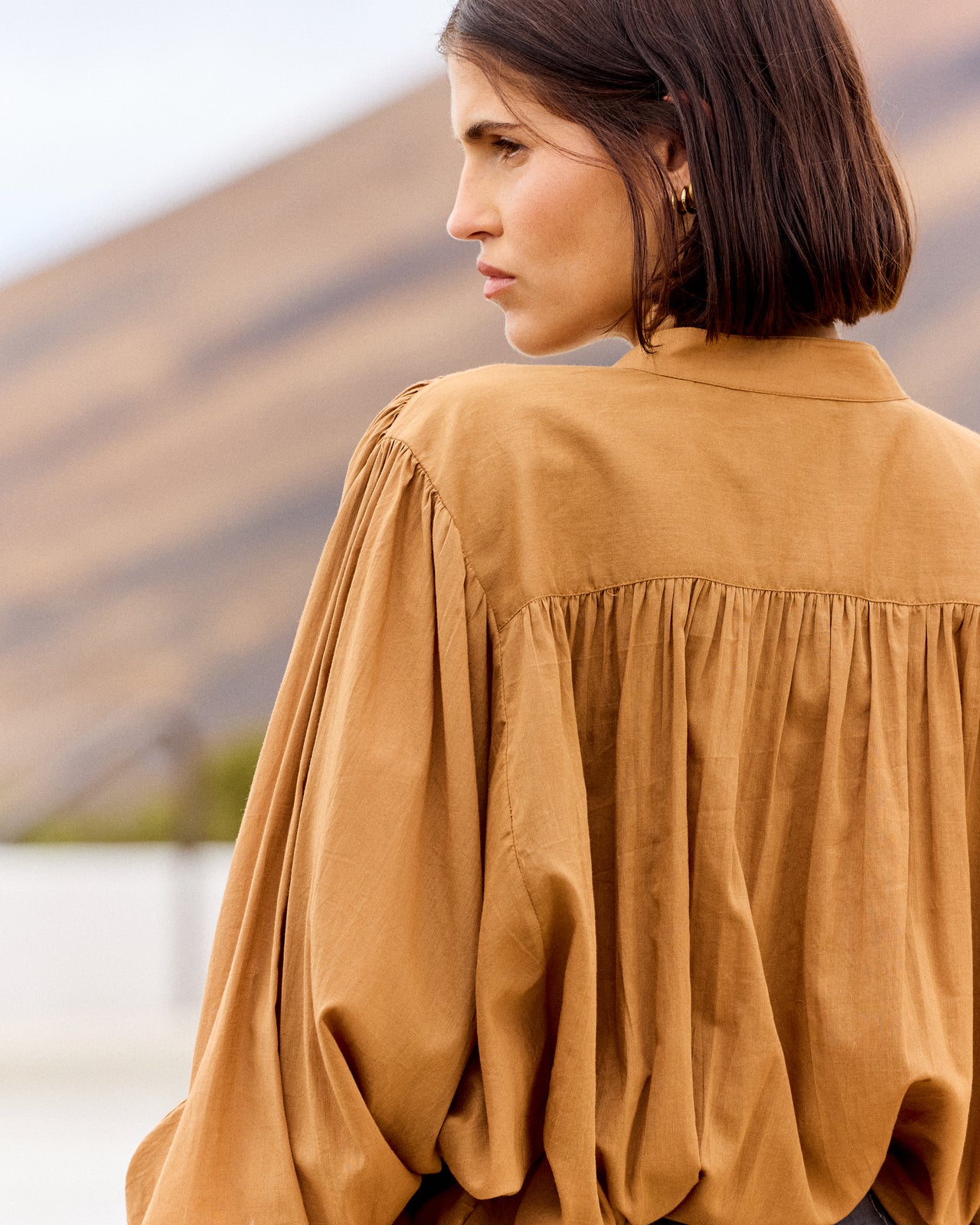 Celeste Shirt -  Caramel - Image 6