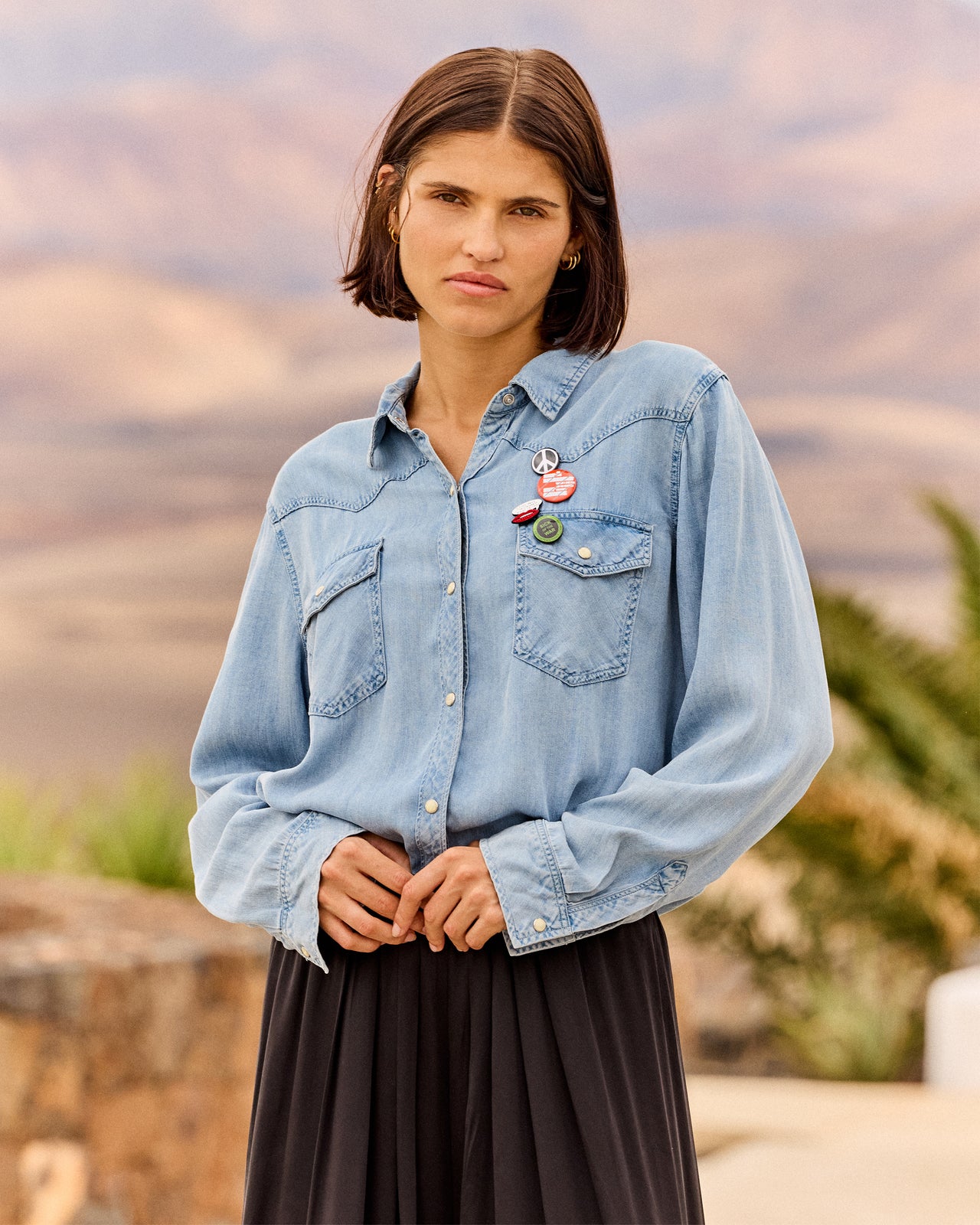 Chemise Shirt -  Blue - Image 3