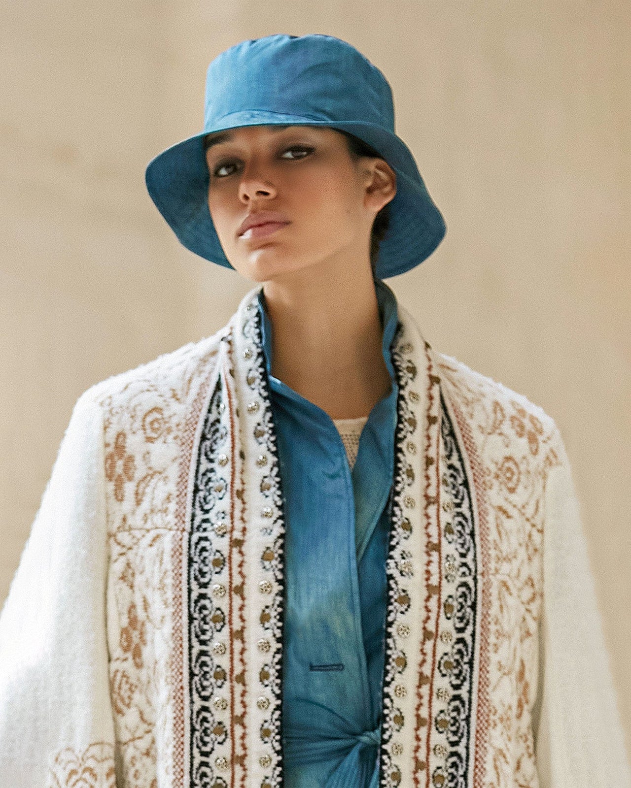 Chapeau Drip  Denim | Mes Demoiselles Paris - Image 2