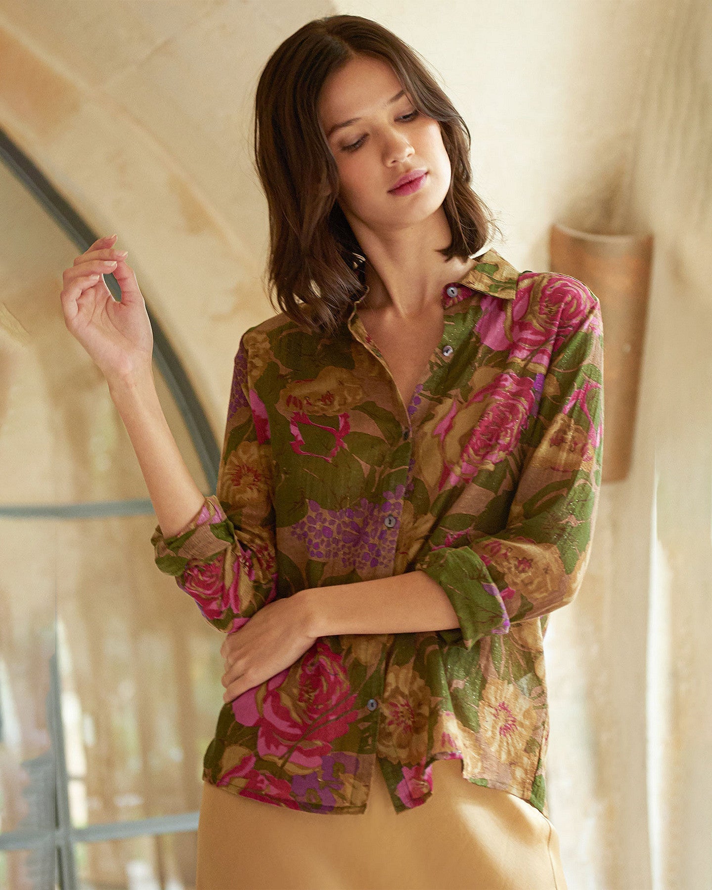 Chemise Agrimony  Imprimé fleuri | Mes Demoiselles Paris