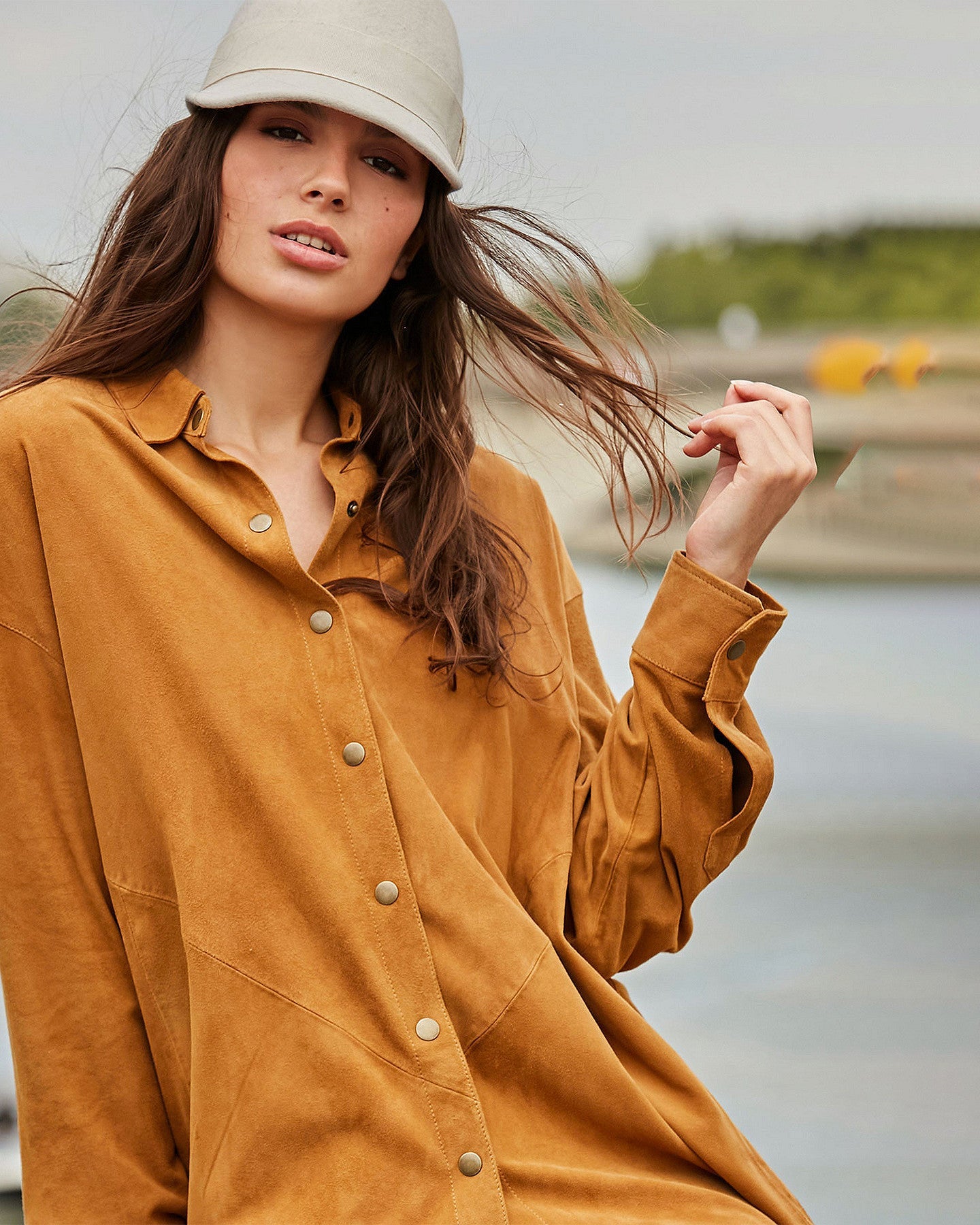 Chemise Capra  Camel | Mes Demoiselles Paris