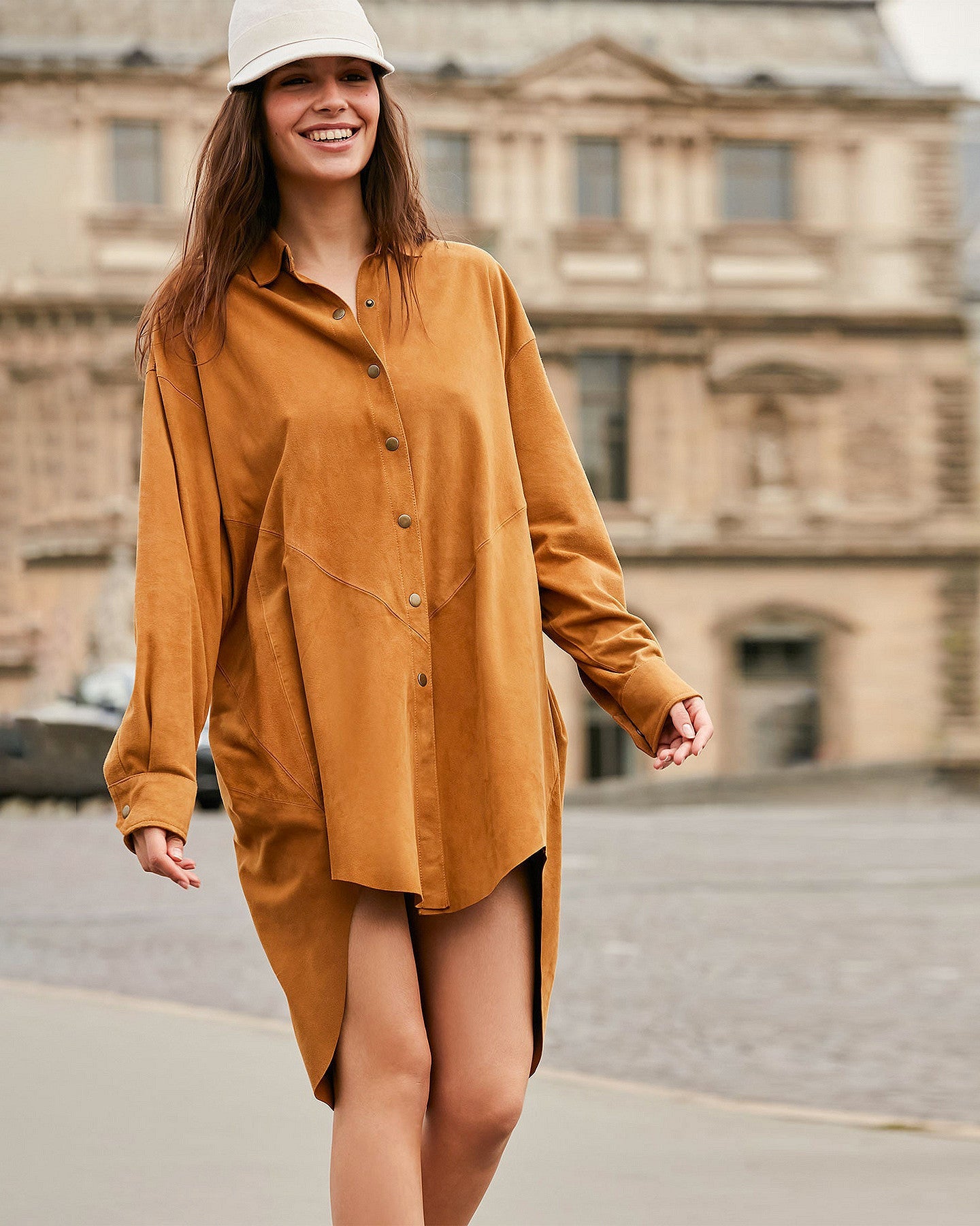 Chemise Capra  Camel | Mes Demoiselles Paris