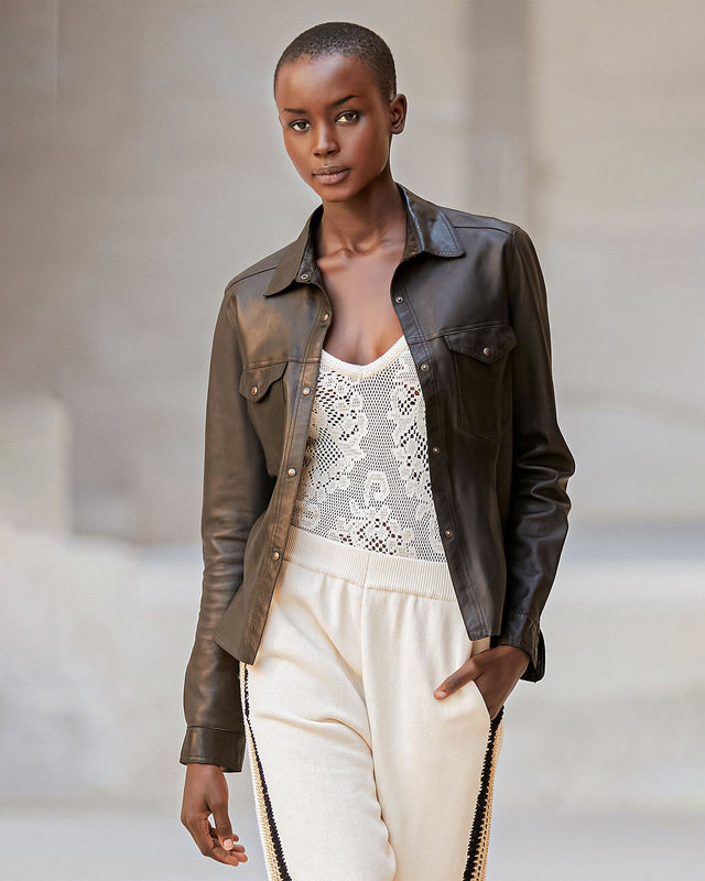 Chemise Derbi  Noir | Mes Demoiselles Paris - Image 2