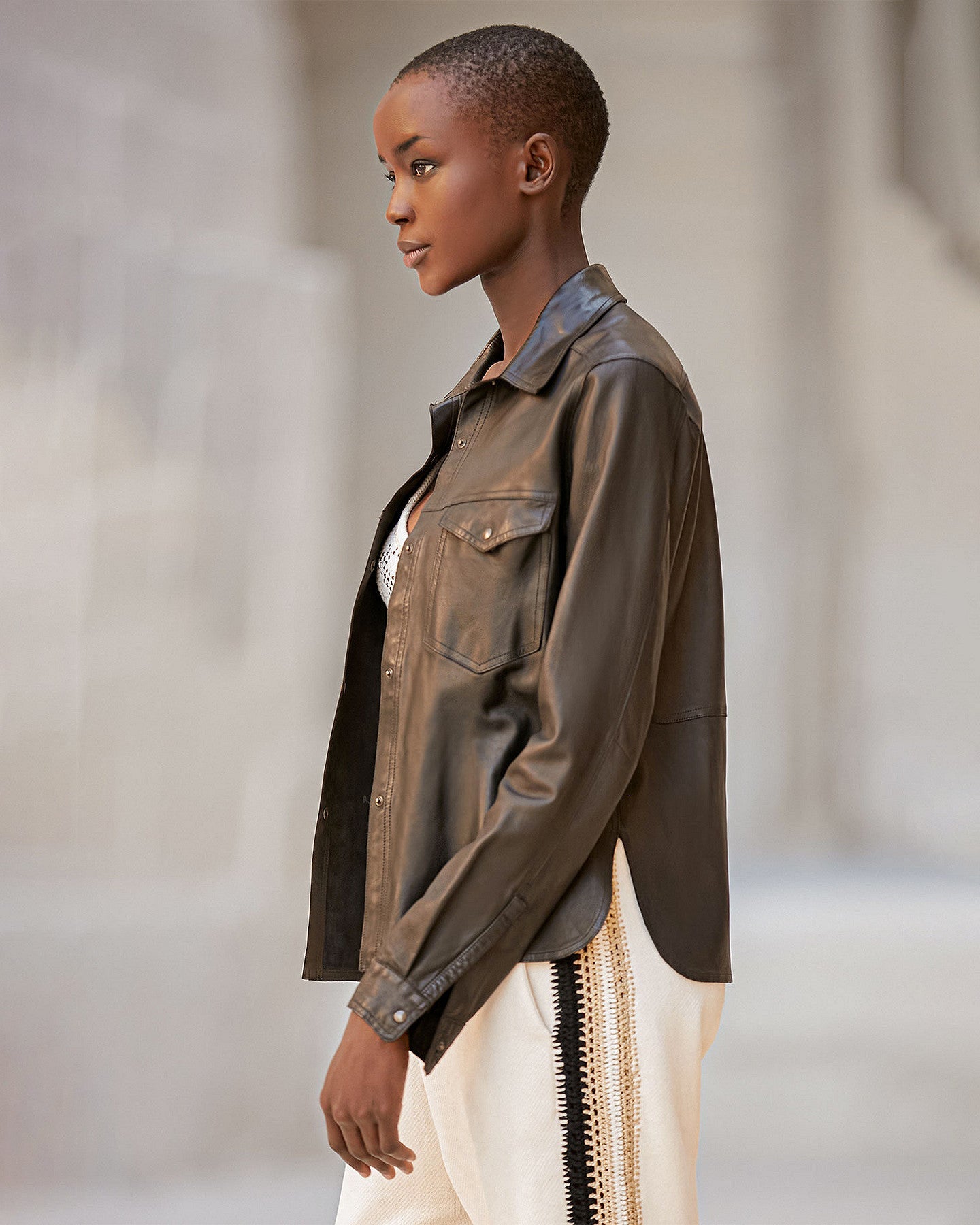 Chemise Derbi  Noir | Mes Demoiselles Paris