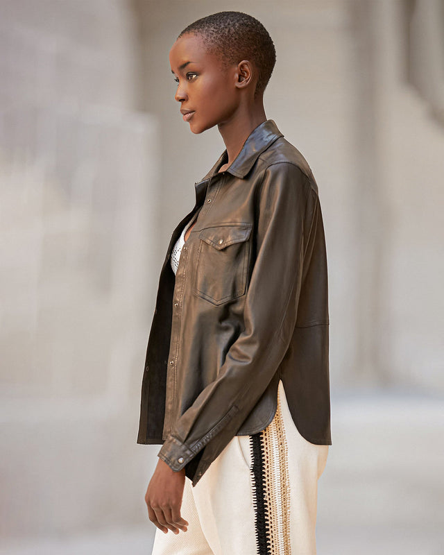 Chemise Derbi  Noir | Mes Demoiselles Paris - Image 3