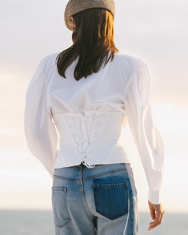 Chemise Victoire  Blanc | Mes Demoiselles Paris - Image 3