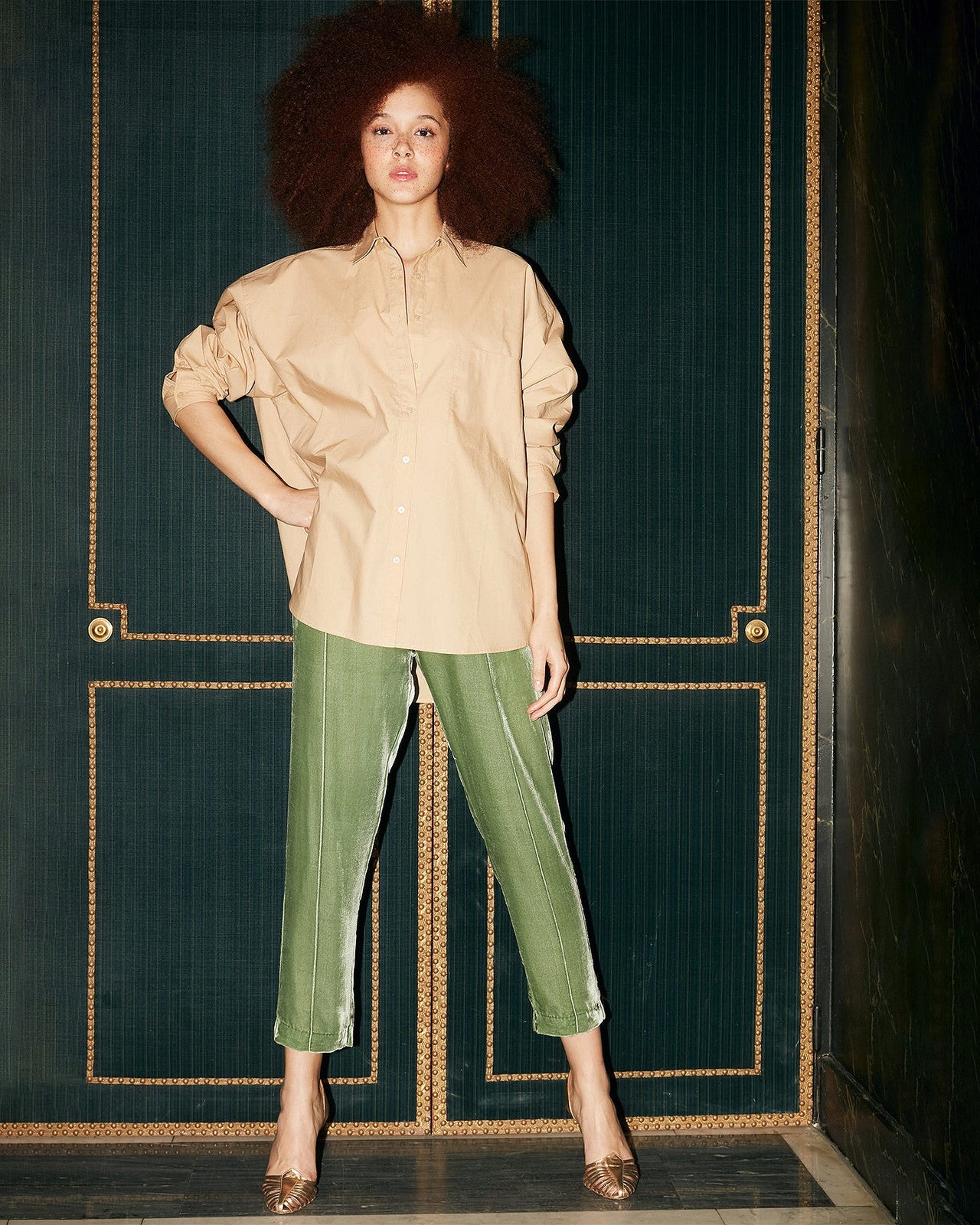 Chemises Carat  Camel | Mes Demoiselles Paris - Image 3