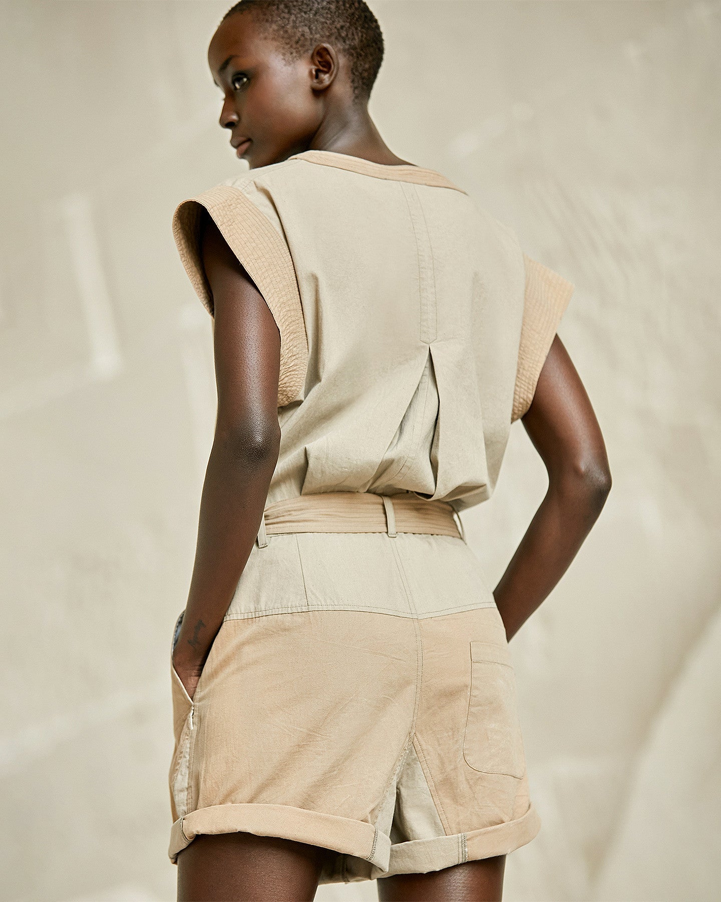 Combinaison Burson  Vert | Mes Demoiselles Paris