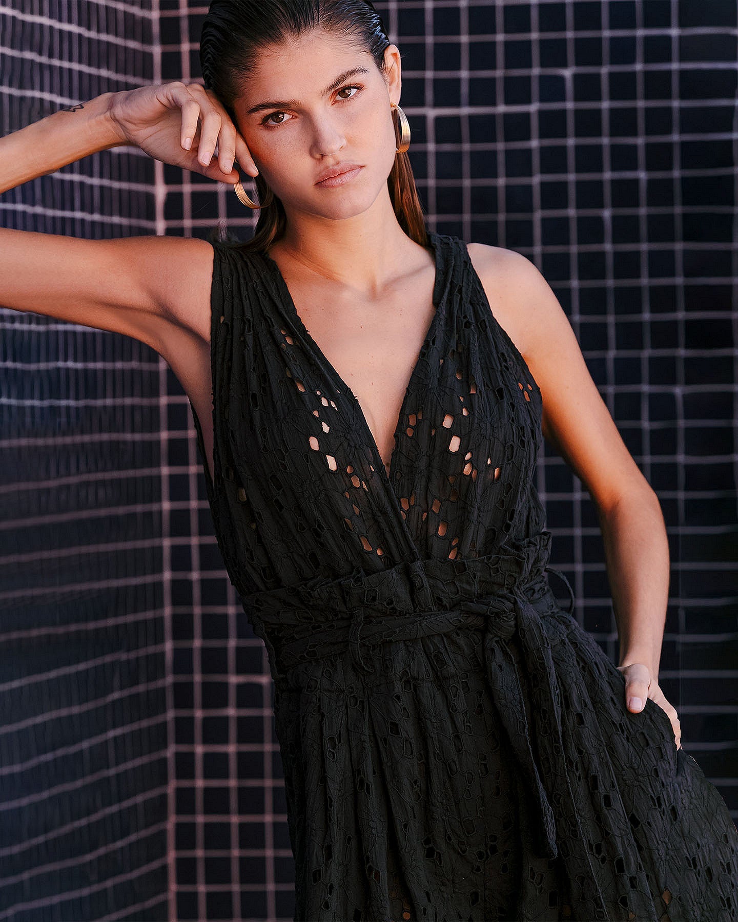 Combinaison Lassy  Noir | Mes Demoiselles Paris