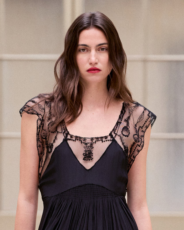 Robe Inna - Noir - Image 3