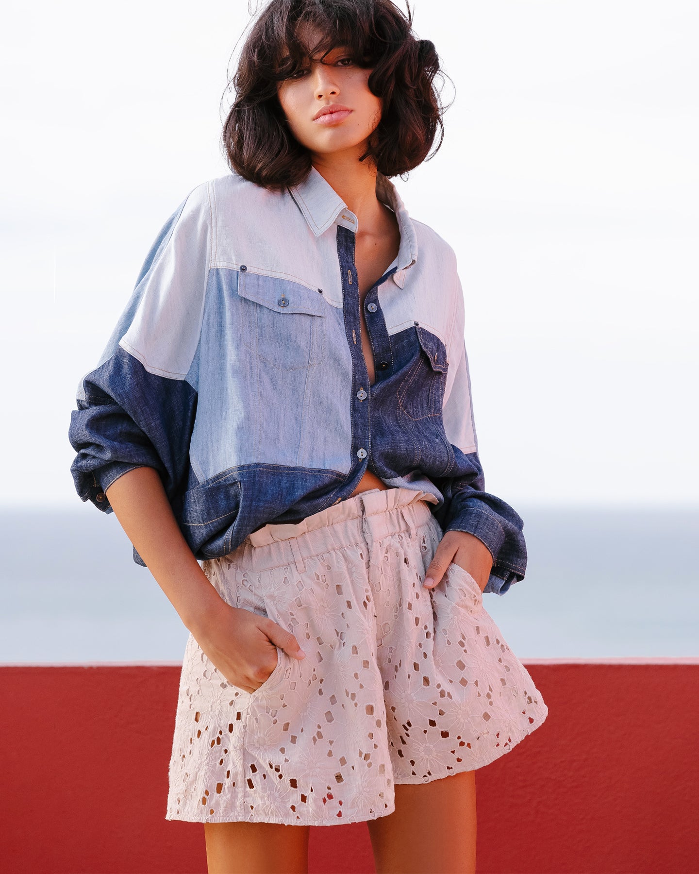 Lili Shorts - Ecru