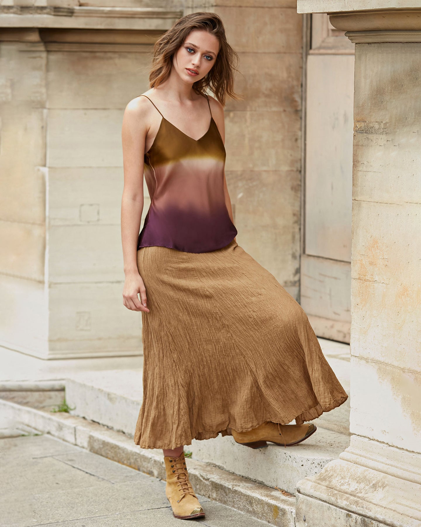 Thumbelina Skirt - Khaki