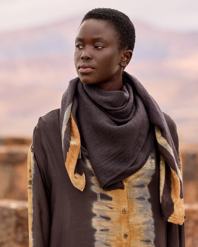Lu Scarf -  Ocre - Image 2