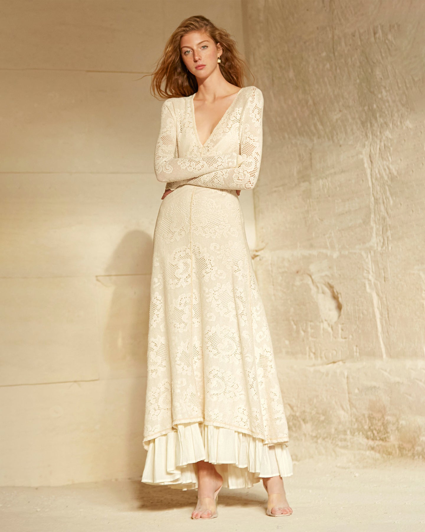 Fantiana Dress - Ecru
