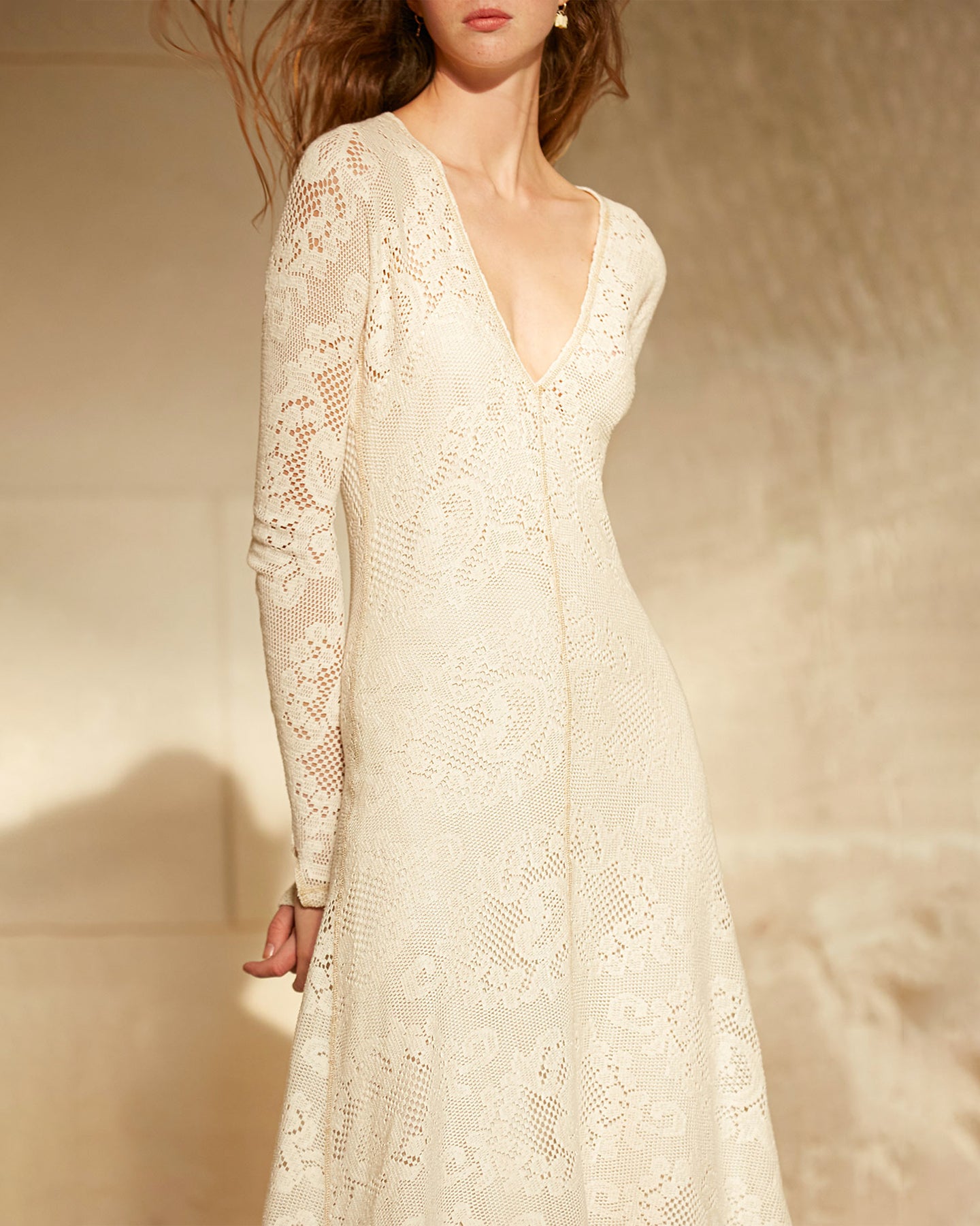 Fantiana Dress - Ecru
