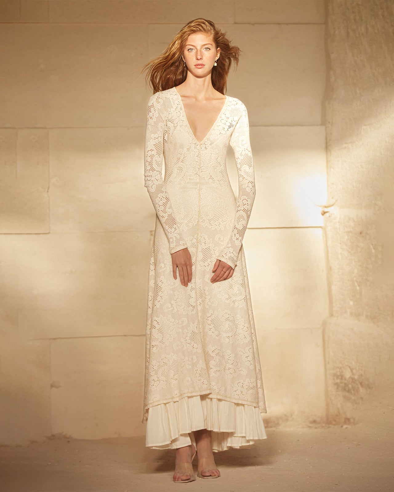 Fantiana Dress - Ecru - Image 2