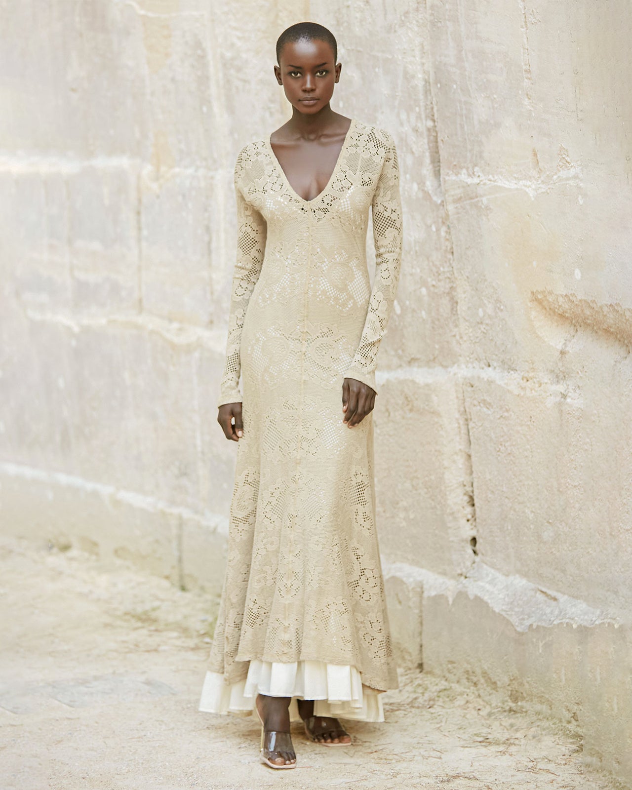 Fantiana Dress - Sand - Image 1