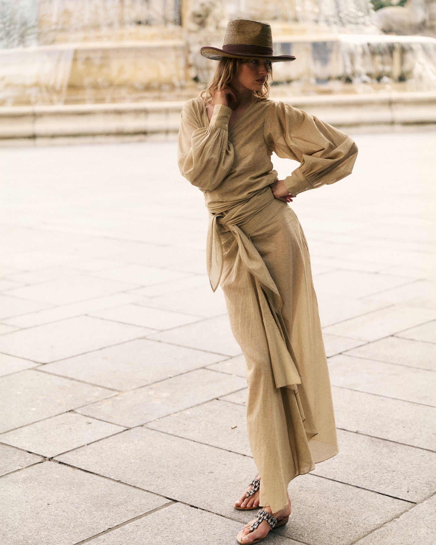 Blouse Donna - Beige