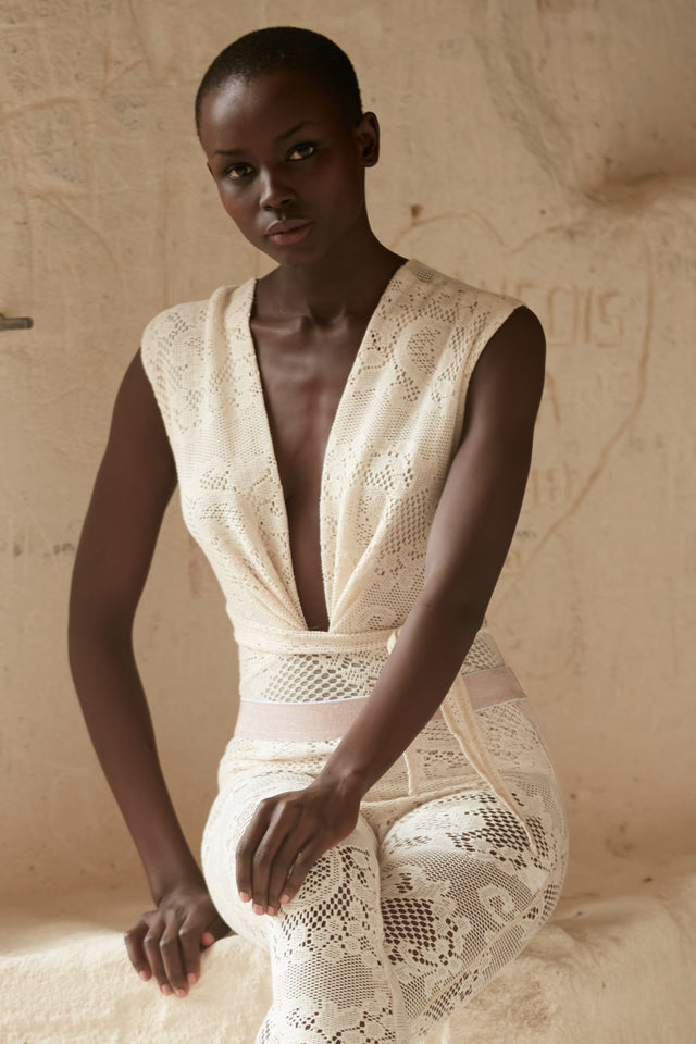 Body Fanti - Écru - Image 3