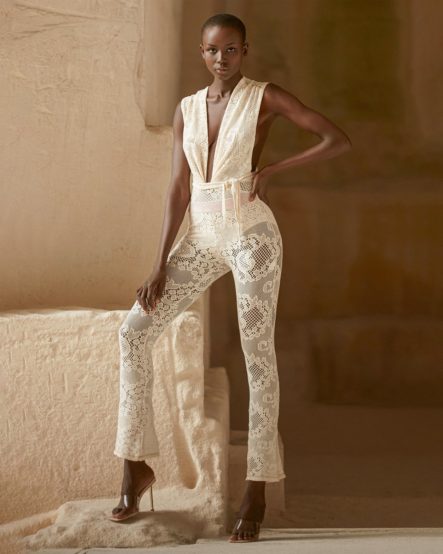 Fanti Bodysuit - Ecru