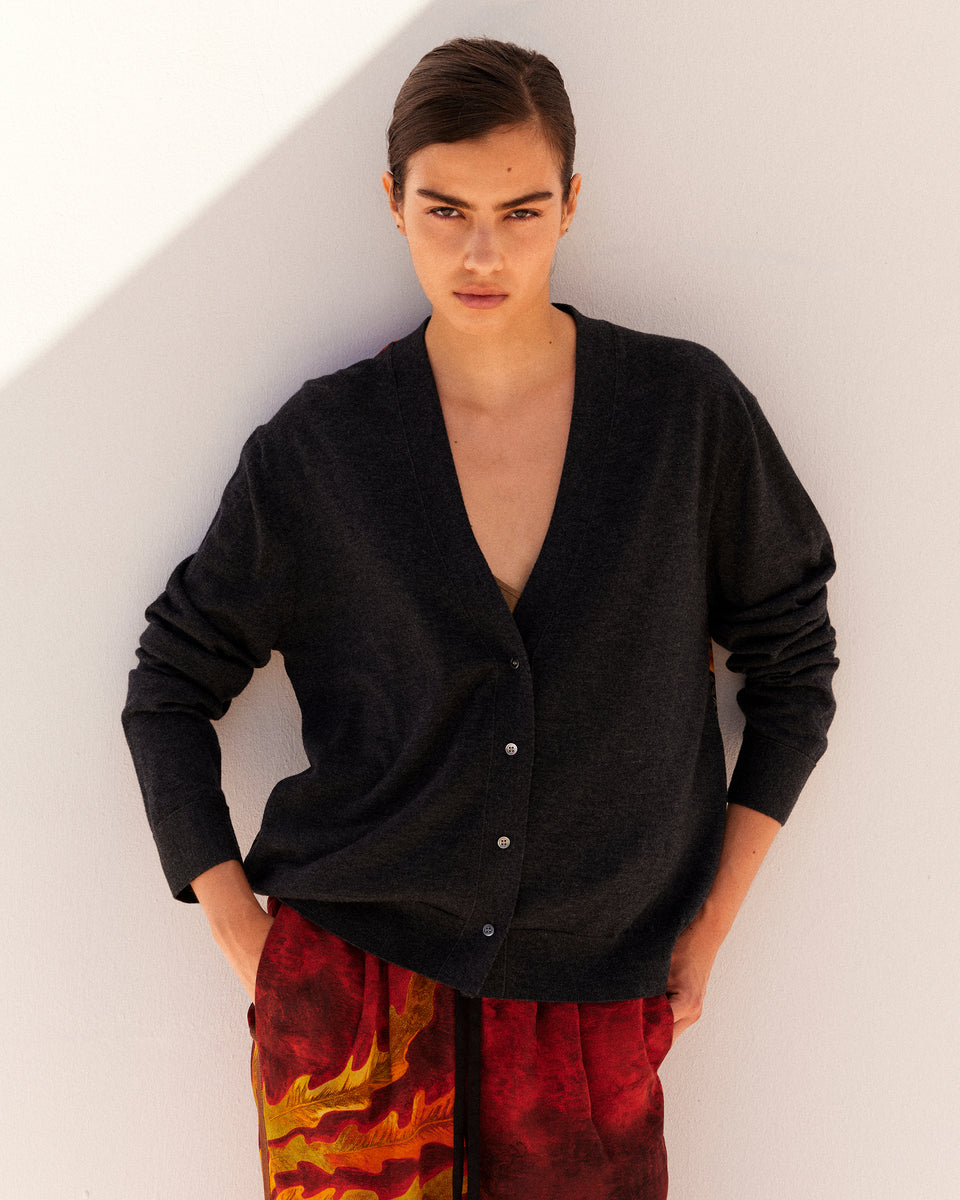 Charcoal Fly Cardigan | My Ladies – Mes Demoiselles Paris
