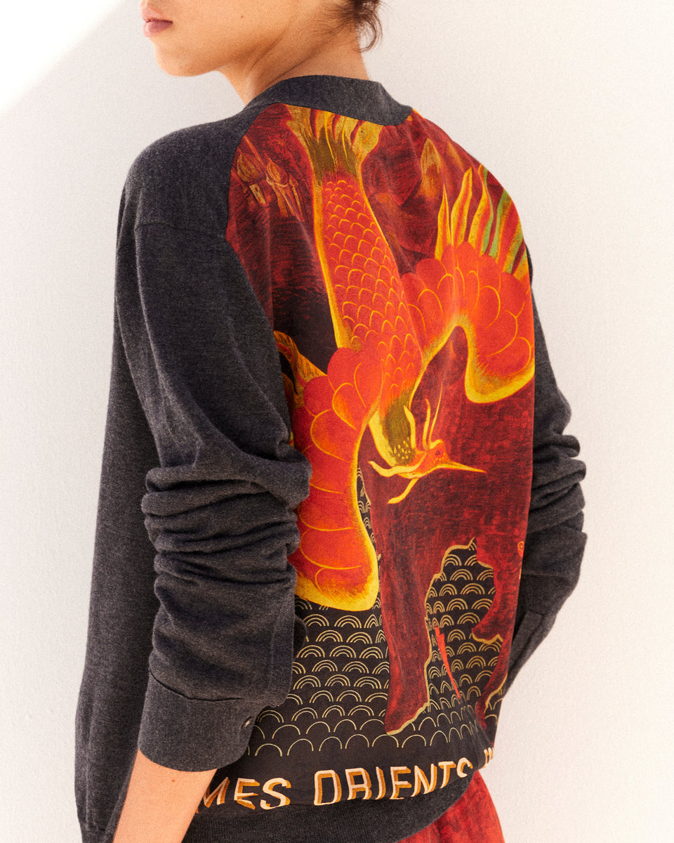 Charcoal Fly Cardigan | My Ladies – Mes Demoiselles Paris