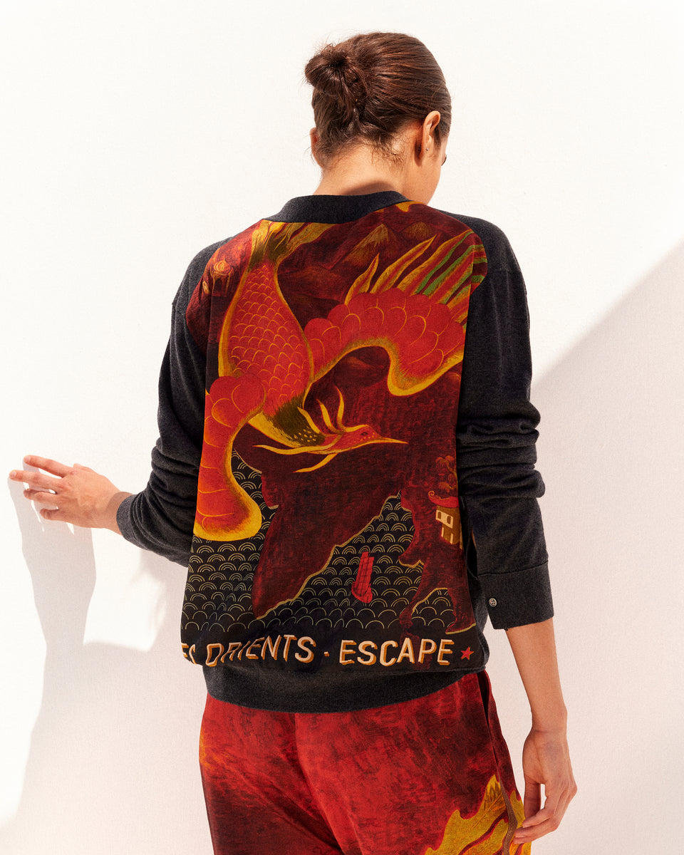 Fly Jpg Charcoal Fly Cardigan | My Ladies – Mes Demoiselles Paris