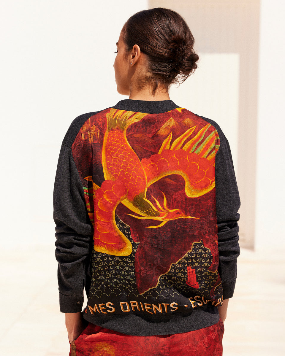 Charcoal Fly Cardigan | My Ladies – Mes Demoiselles Paris