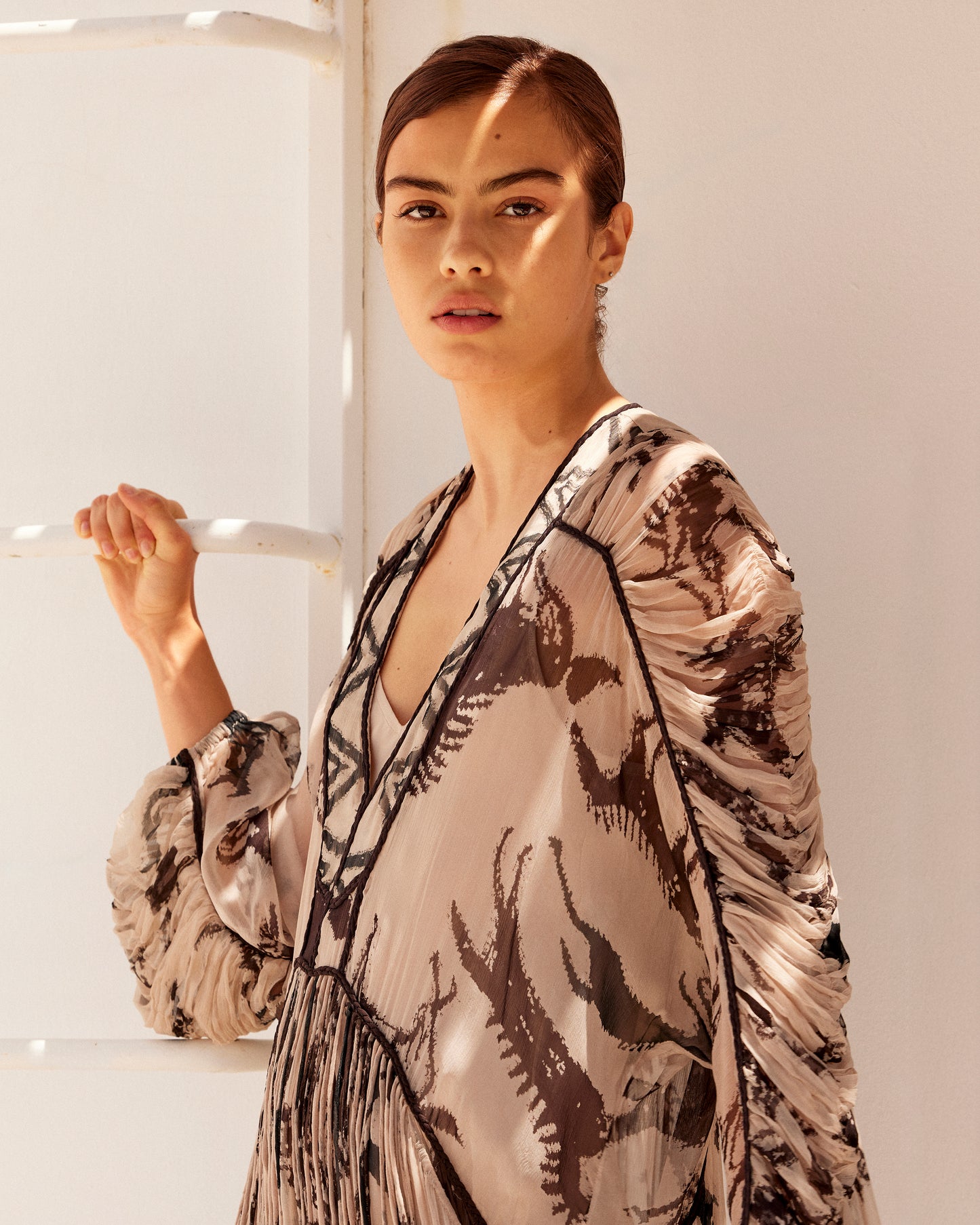 Fortuna Dress - Beige