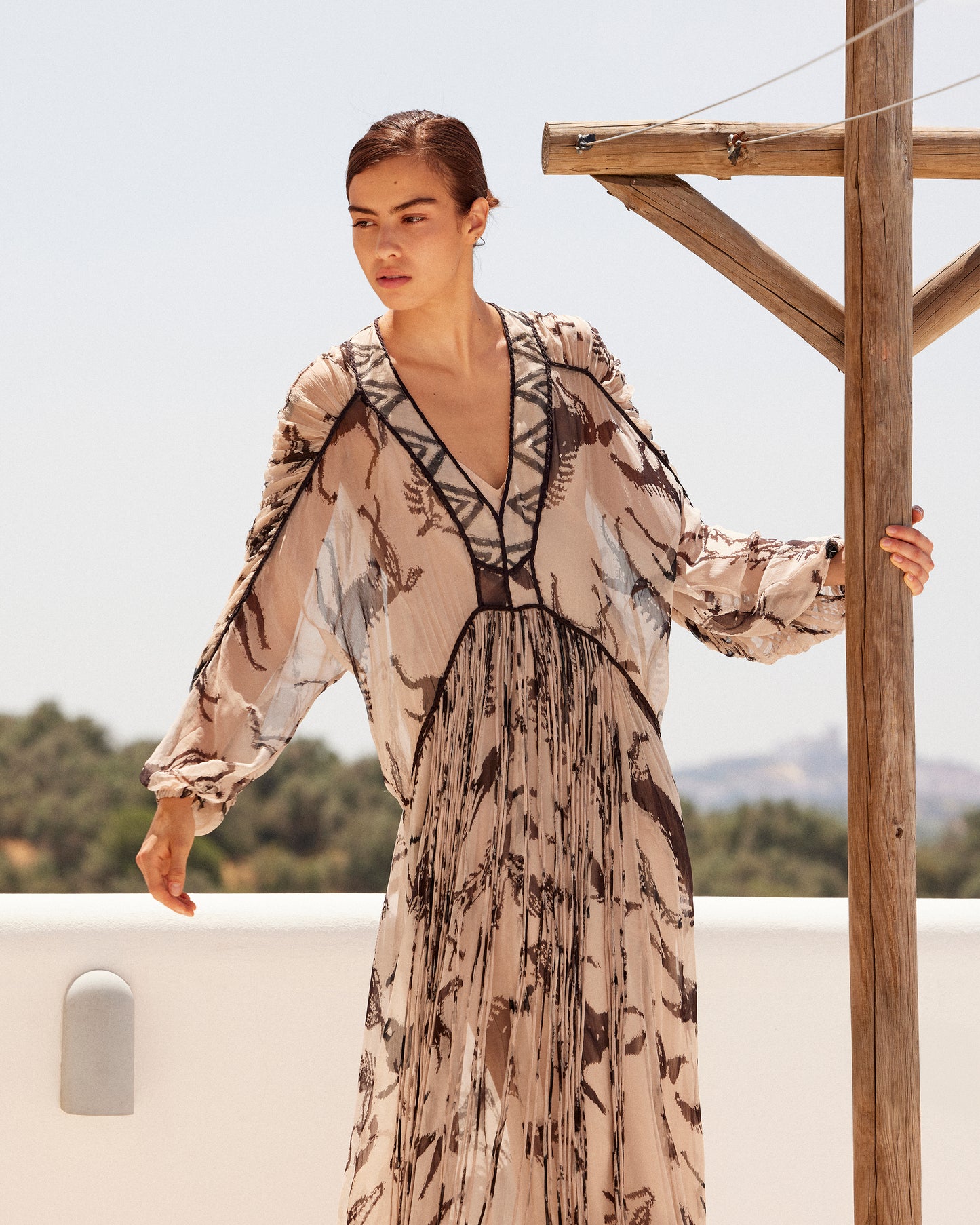 Fortuna Dress - Beige