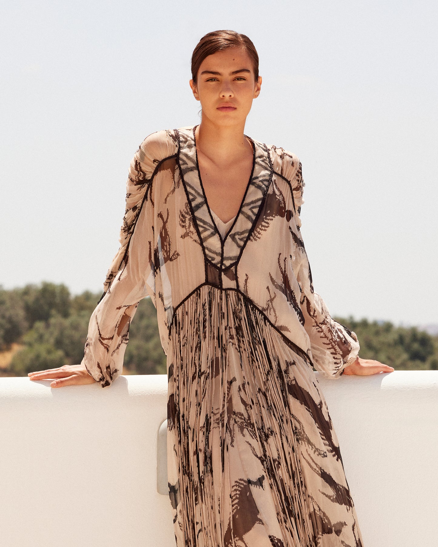 Fortuna Dress - Beige