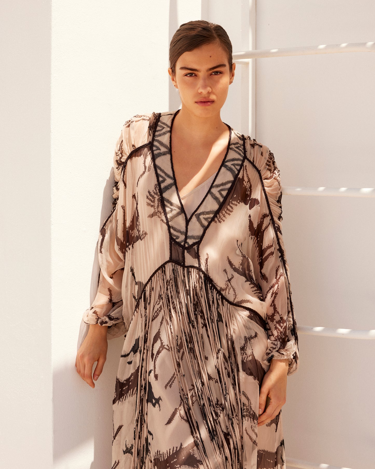 Fortuna Dress - Beige