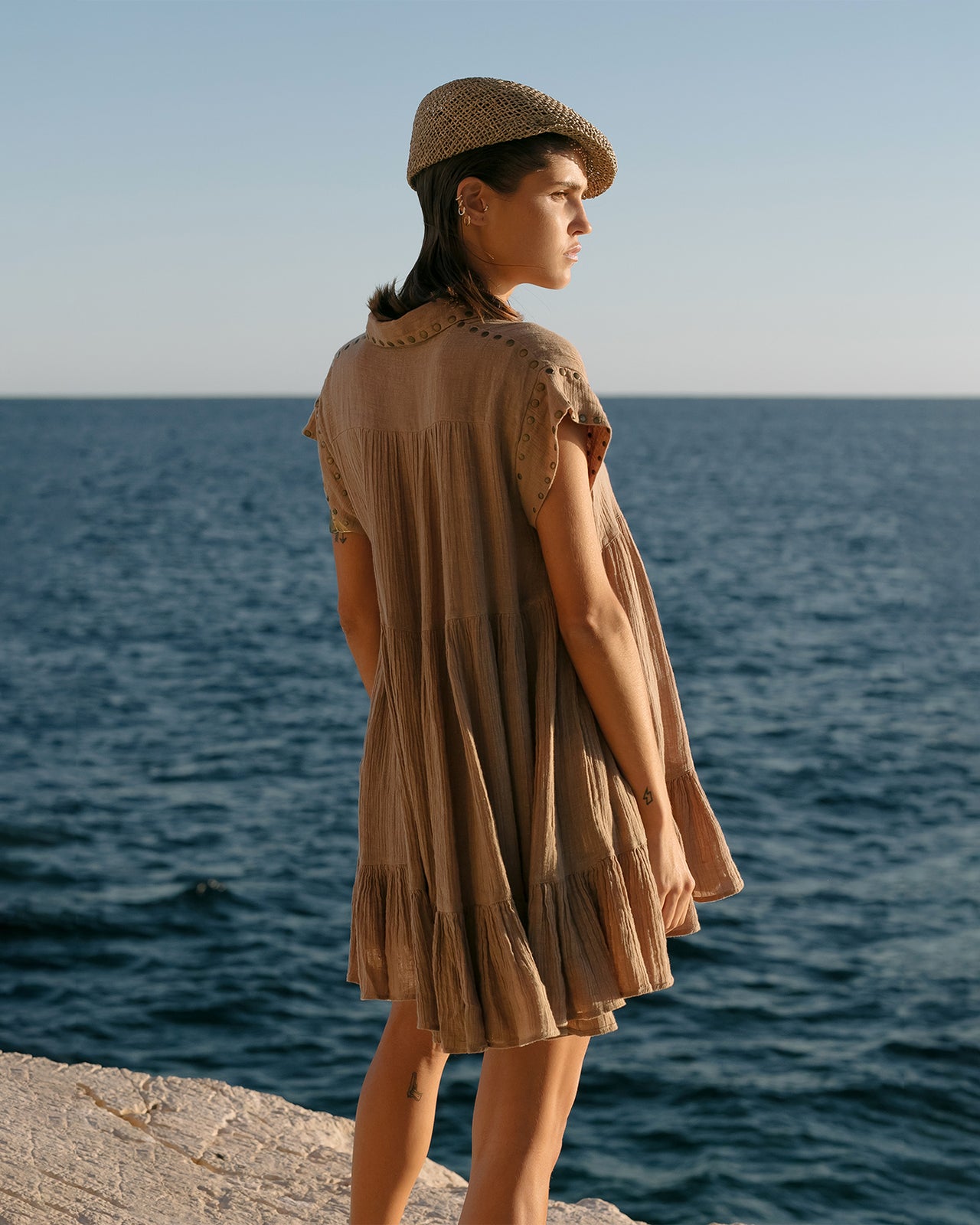 Girl's Dress - Sand - Image 3