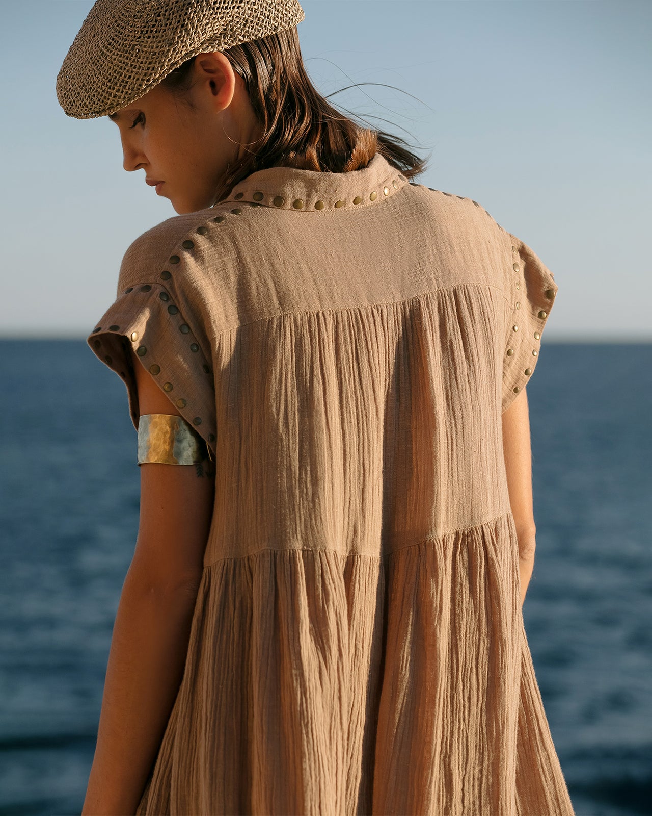 Girl's Dress - Sand - Image 4